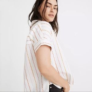 Daily Shirt in Jacquard Rainbow Stripe